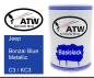 Preview: Jeep, Bonzai Blue Metallic, C3 / KC3: 500ml Lackdose, von ATW Autoteile West.